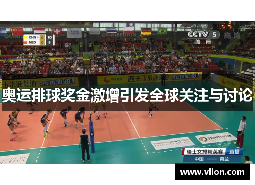 奥运排球奖金激增引发全球关注与讨论